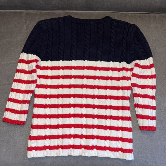 VINTAGE Tommy Hilfiger Sweater woman size Petite Medium. - Picture 5 of 6